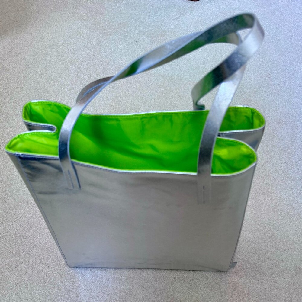 Two: Silver Clinique + Soft Canvas Tote